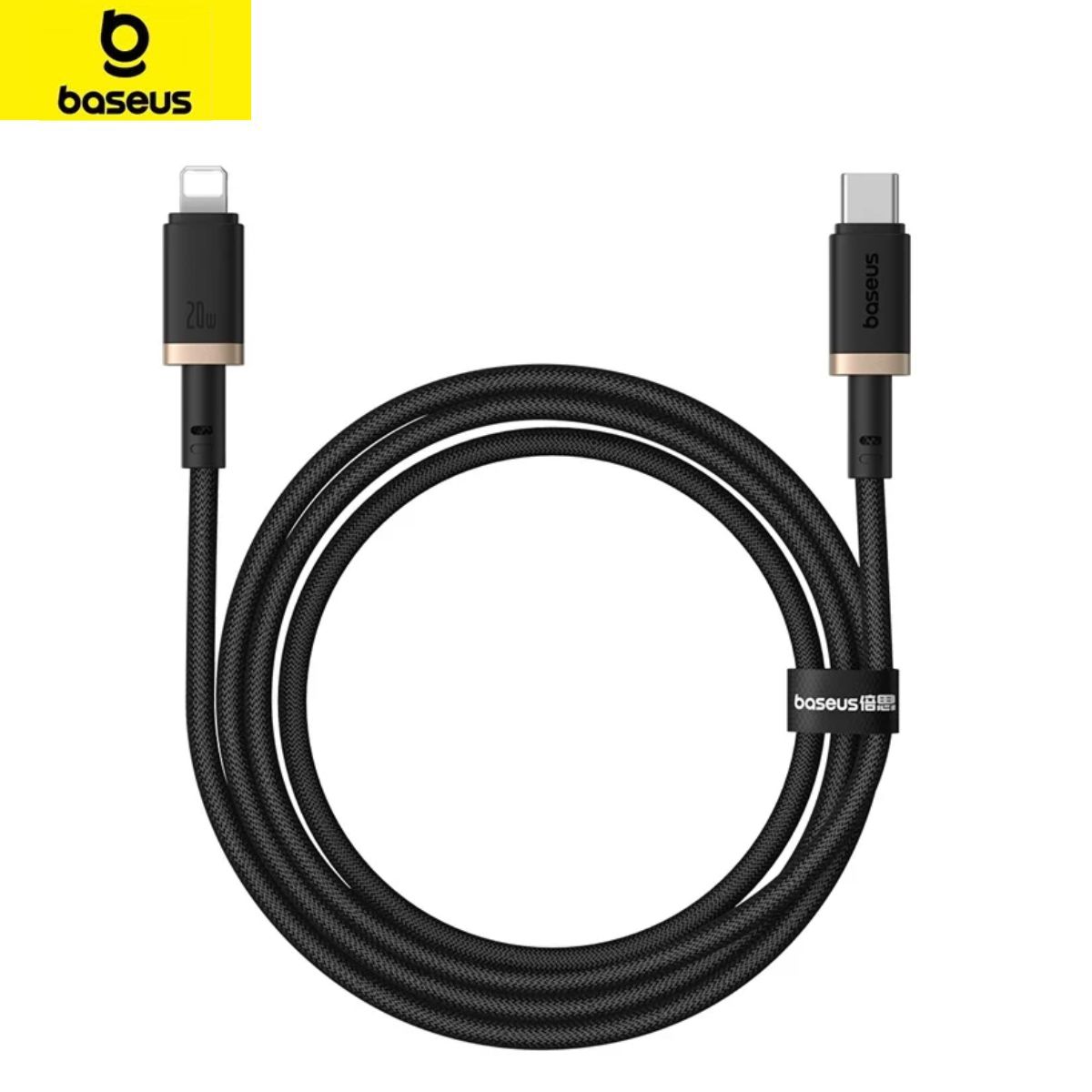 Cáp sạc nhanh Baseus dura series fast charging cable Type C to Light-ning 20W - hàng chính hãng