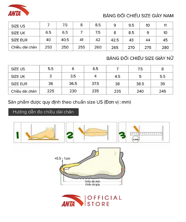 Giày chạy thể thao nữ A-SHOCK 3.0 Anta 822235521