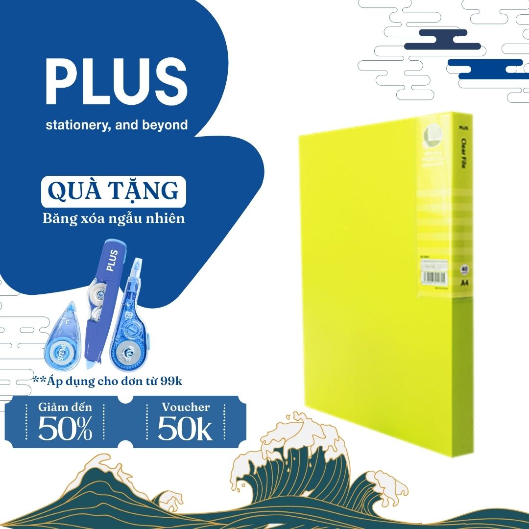 Bìa Lá Đựng Hồ sơ PLUS 20P