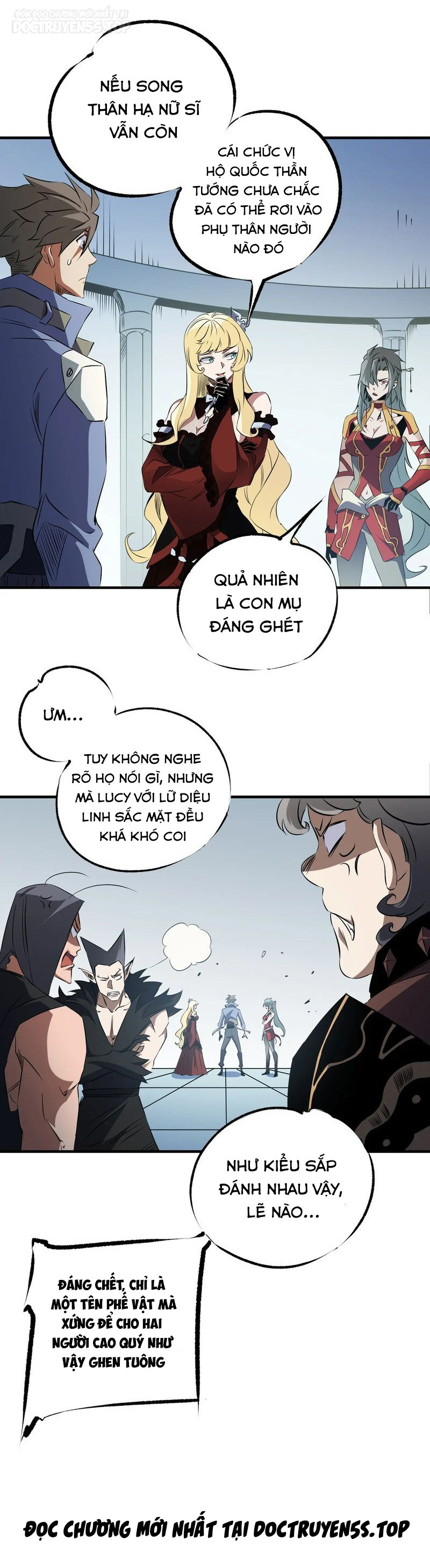 toàn dân chuyển chức: không có chức ta kết thúc thần minh chapter 62 18