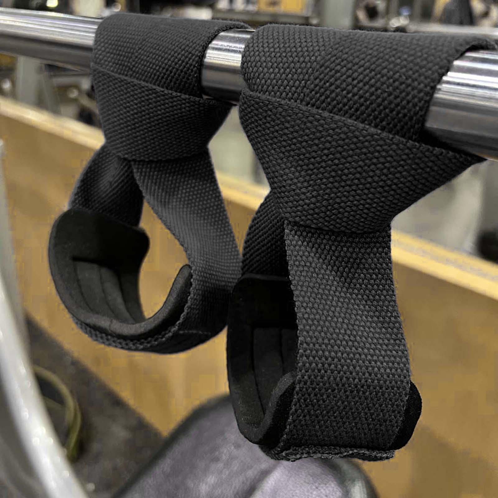 2Pcs Gym Lifting Straps Wrist Support for Fitness Bodybuilding Weightlifting