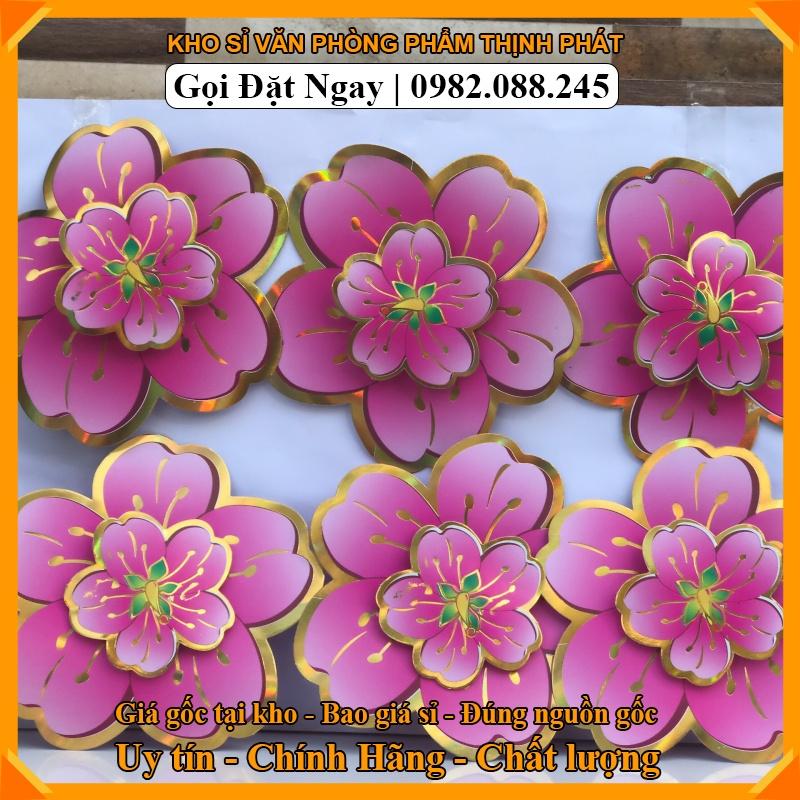 Bông hoa mai - Đào 3D trang tri tết - Nhiều size [VPP THỊNH PHÁT