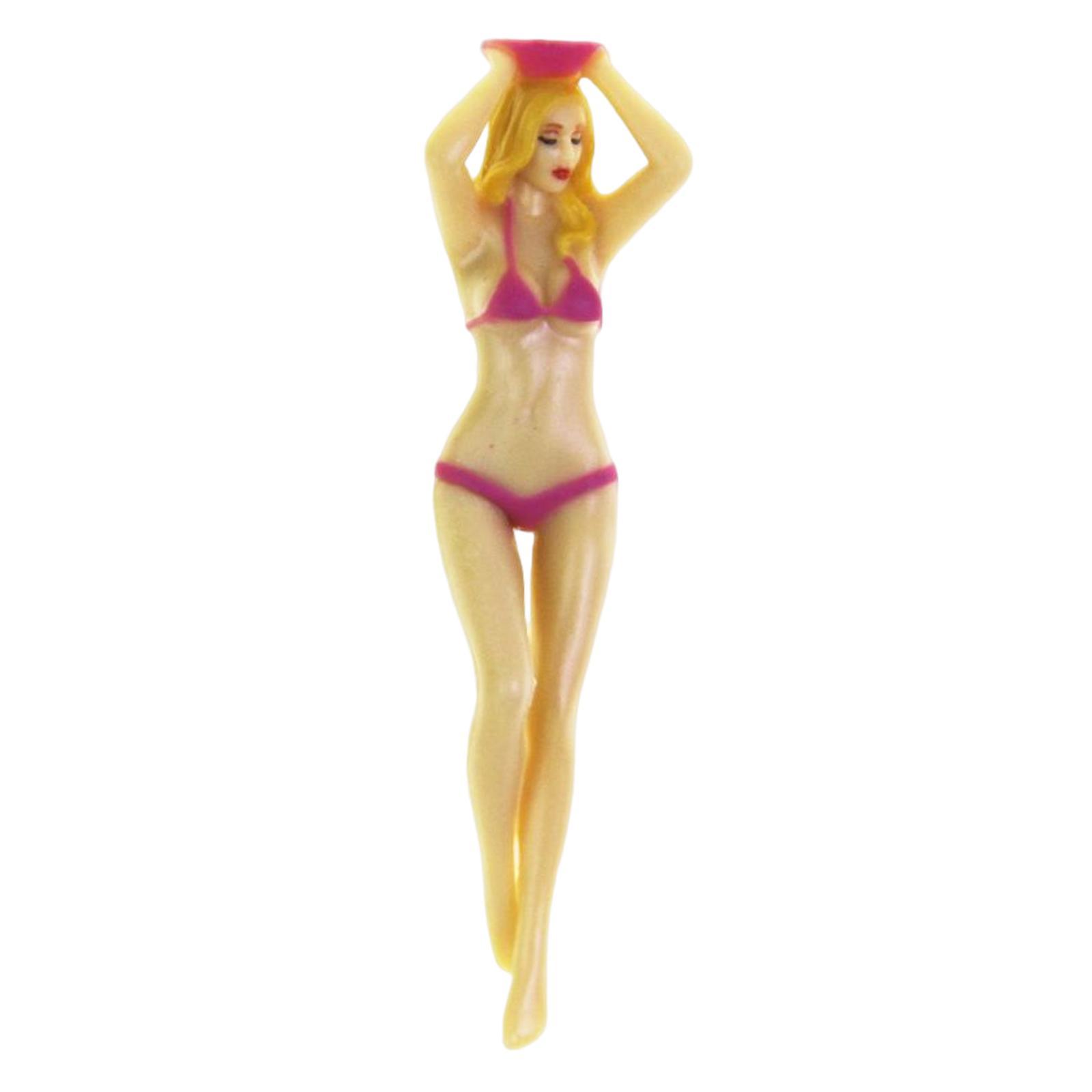 2x Bikini Woman Golf Professional Tees, Novelty Golf Professional Tees Golf Tee, Home Women Golf Professional Tees for Golf Accessories