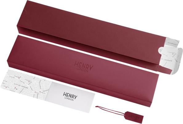 Đồng Hồ Nữ Iconic Dây Da Bò Henry London HL34-S-0224 (34mm) - Xanh + Dịch Vụ Khắc Tên