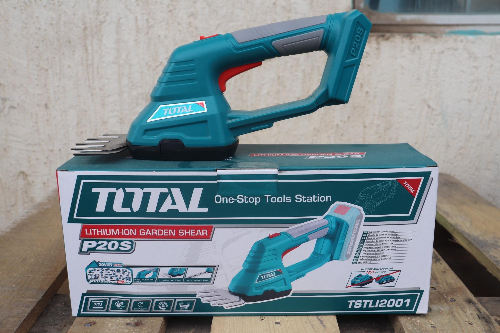 MÁY CẮT HÀNG RÀO DÙNG PIN 20V TOTAL TSTLI2001 - HÀNG CHÍNH HÃNG