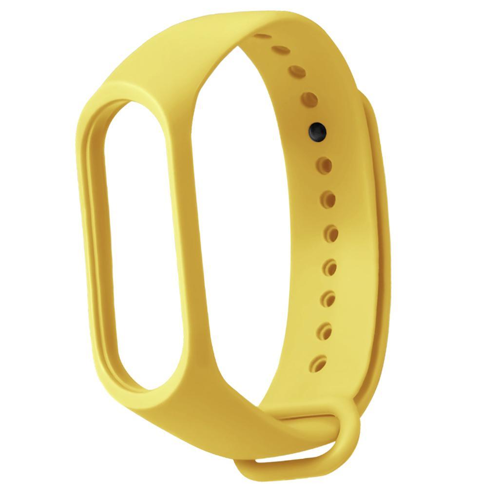 Smart Bracelet Wristband Anti-lost for Xiaomi Mi 3 Band Replacement Yellow