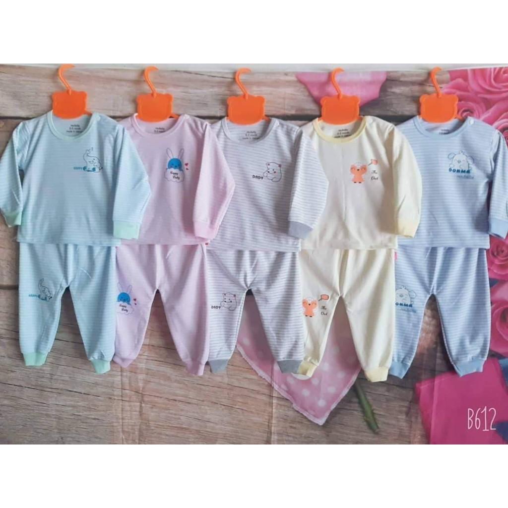 Bộ quần áo dài tay noubaby cho bé từ 0-15 tháng tuổi