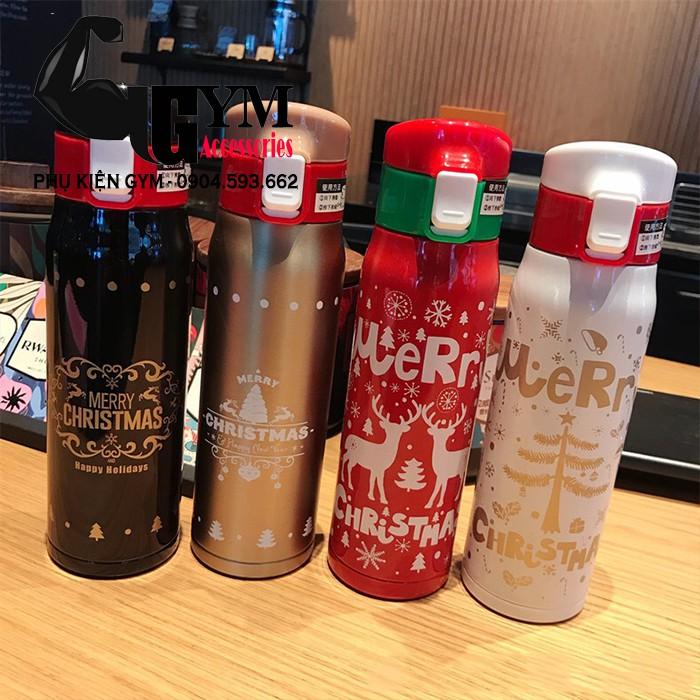 Bình giữ nhiệt cao cấp Giáng Sinh Merry Christmas Noel 500ml