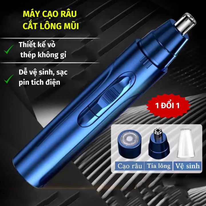 Máy cạo râu nam mini,Máy tỉa lông mũi pin sạc điện usb,hàng cao cấp, chống giật lông mũi,chống thấm nước tiện lợi cho nam