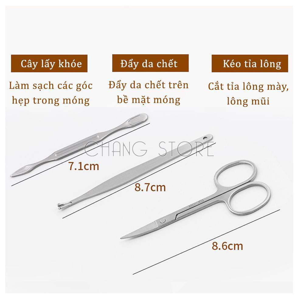 Bộ Cắt Móng Tay 12 Món Đa Năng