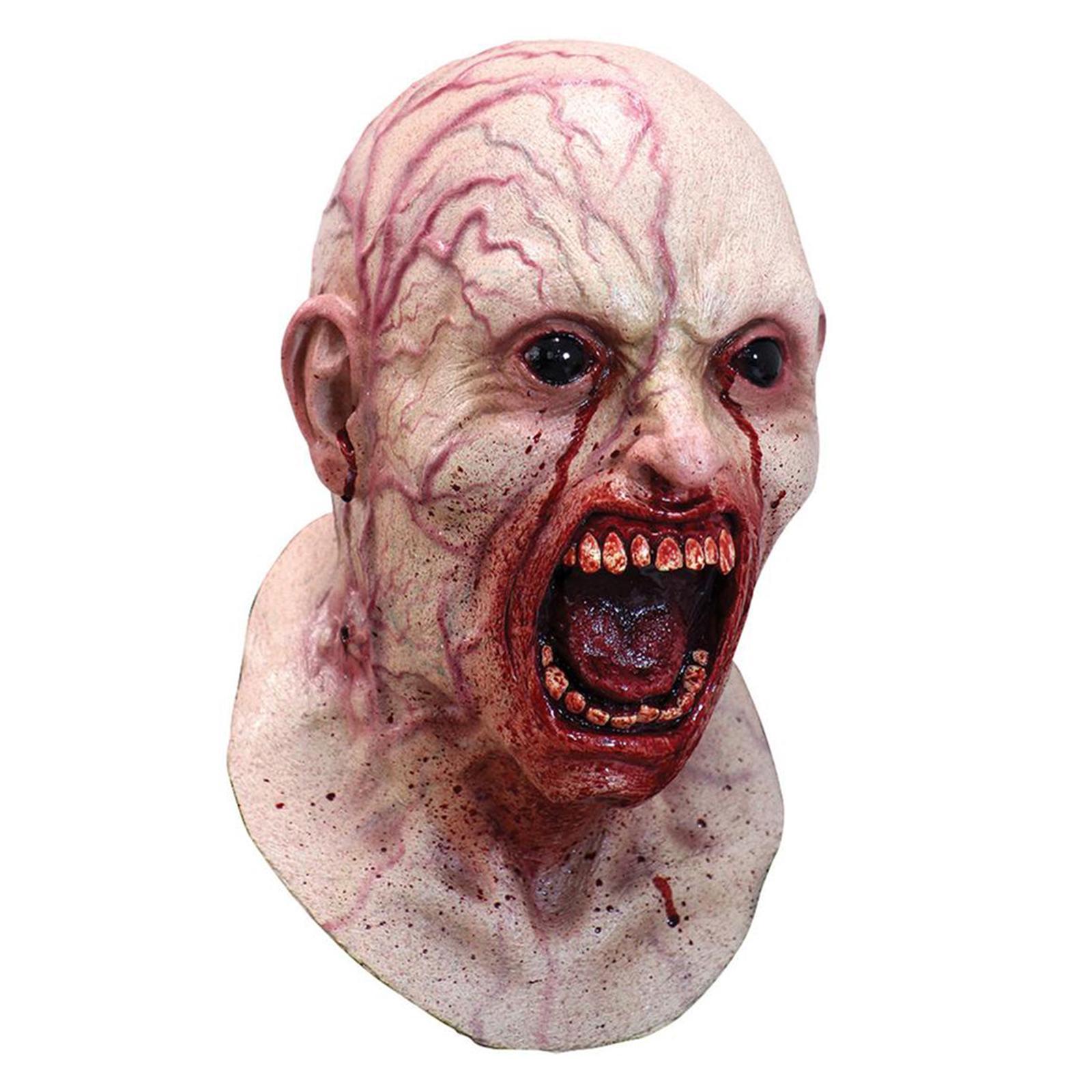 Halloween Mask Creepy Evil Adults Cosplay for Fancy Dress Costume Masquerade