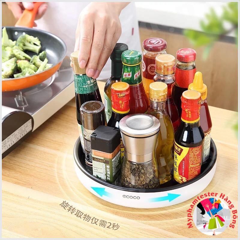 Khay xoay tròn 360 độ Ecoco thông minh 2 size