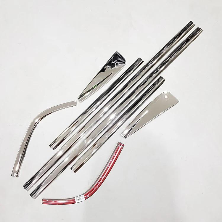 Bộ Ốp, Nẹp chân kính Mazda BT-50 đời 2014- 2022 Inox không rỉ , Sáng bóng