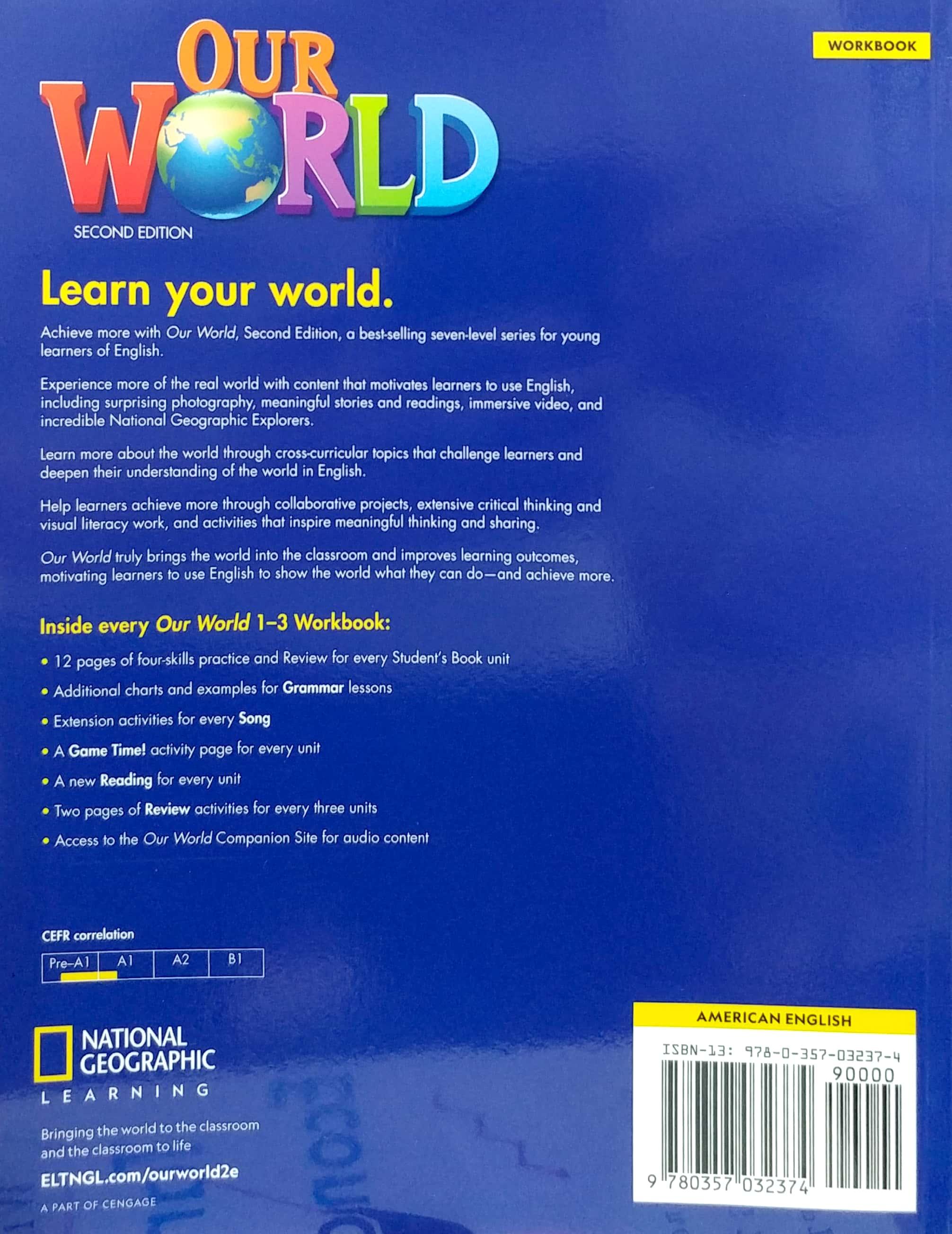 Our World 2 Workbook 2nd Edition (American English)