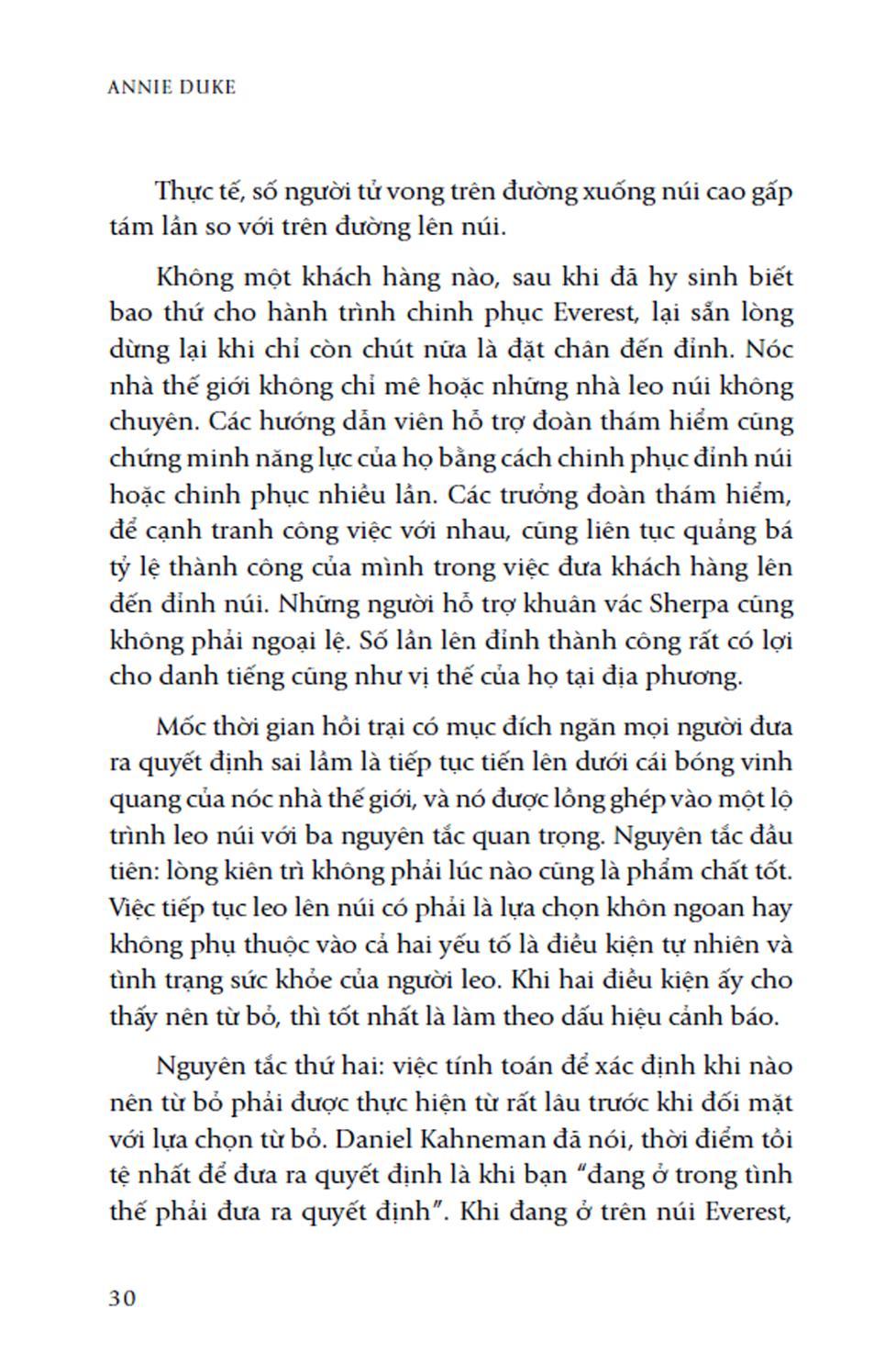 Từ Bỏ - Buông Đúng Lúc, Bỏ Đúng Việc