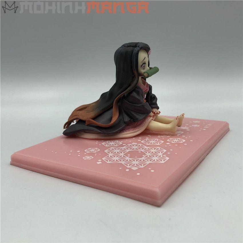 Mô hình nhân vật Nezuko Kamado (em gái Tanjiro) figure Kimetsu no Yaiba Thanh Gươm Diệt Quỷ Cứu Nhân Demon Slayer