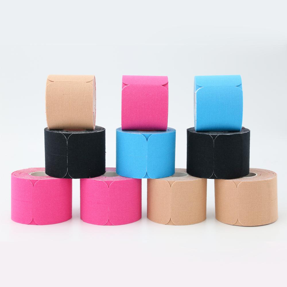 Băng Kinesiology - Băng thể thao không thấm nước, không chứa latex giúp giảm đau, hỗ trợ và ổn định đầu gối Color: Scissors Size: 5CM x 5M