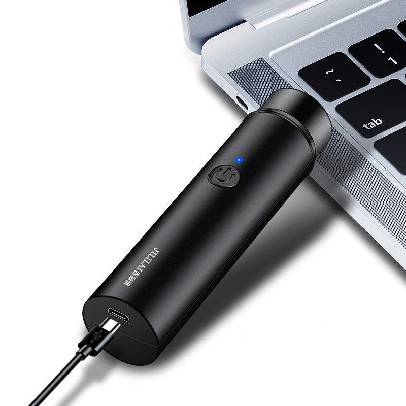 Máy cạo râu mini sử dụng pin sạc cổng Micro USB