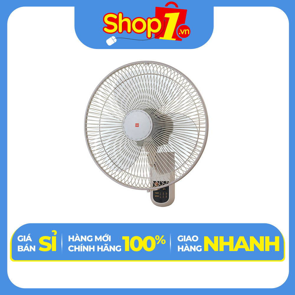 Quạt treo tường màu xám trắng M40M Hàng chính hãng