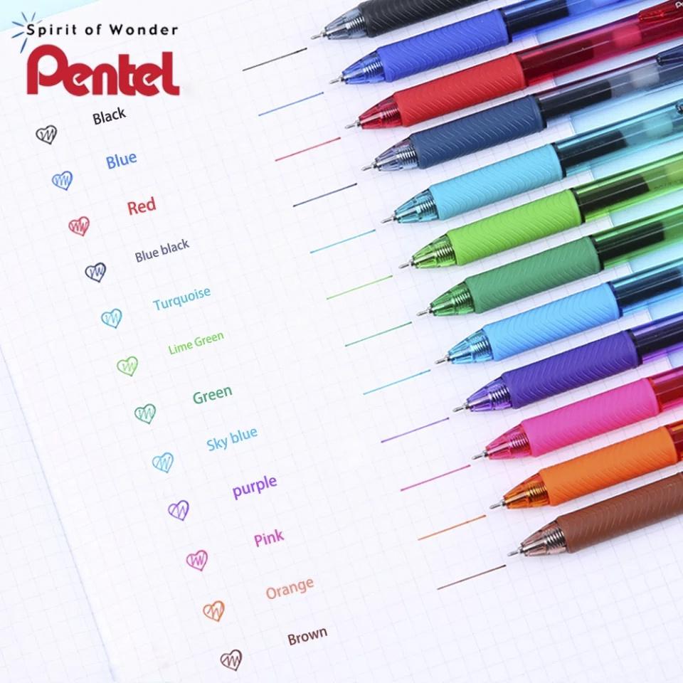 Bút Bi Bấm Tiện Lợi Pentel BL110 | Trơn Mượt Siêu Nhanh Khô | Ngòi 1.0mm