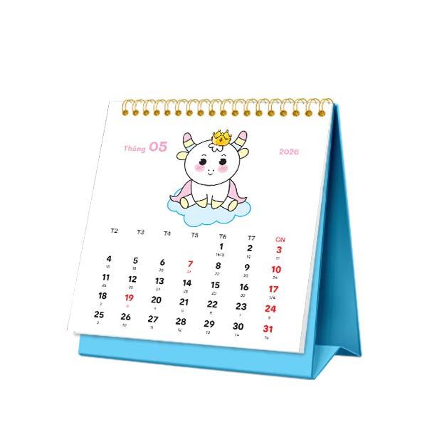 Lịch Bàn Mini - 12 Cung Hoàng Đạo