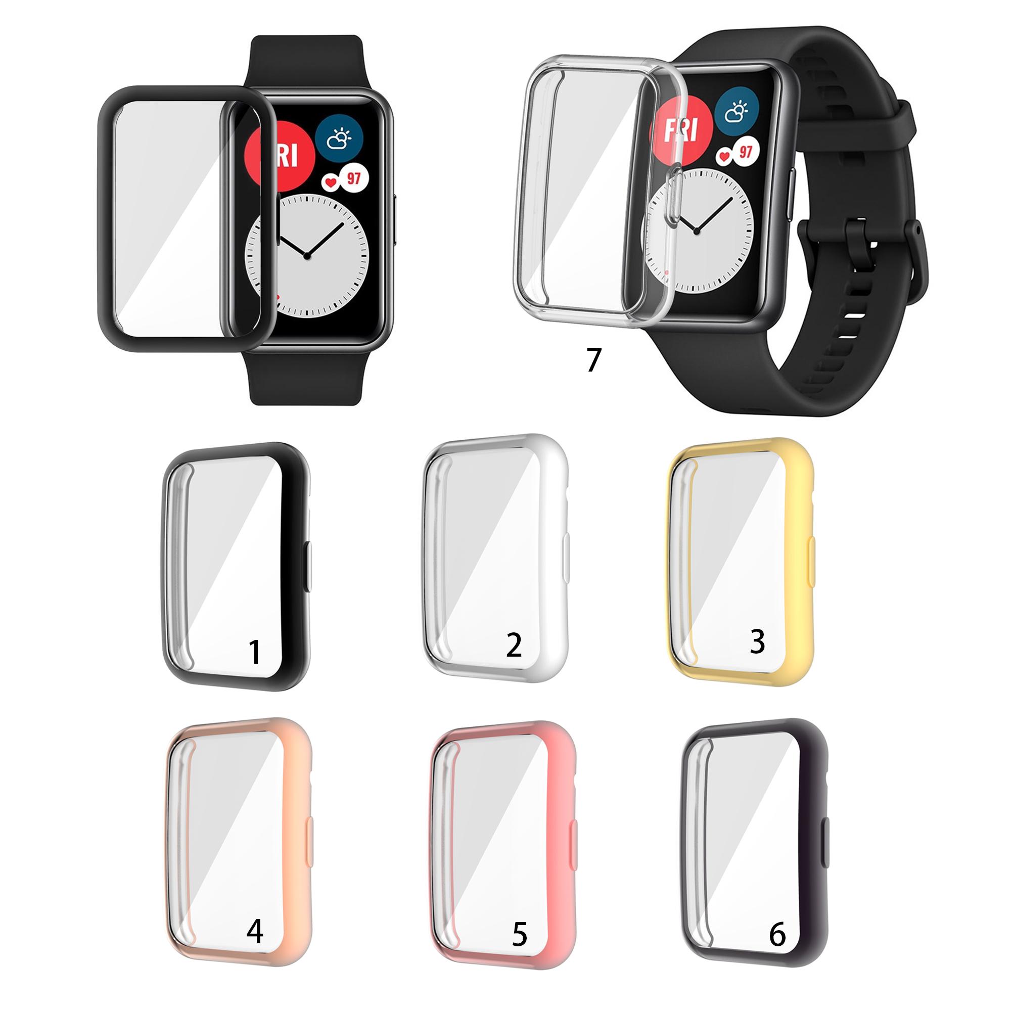 Ốp Bảo Vệ Mặt Đồng Hồ Thông Minh Huawei Watch Fit Tiện Dụng