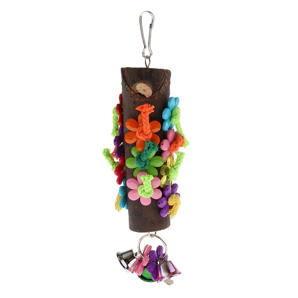 Swing Bite Toy Hanging Cage Chewing Toy for Pet Parrot Birds Chew Climbing