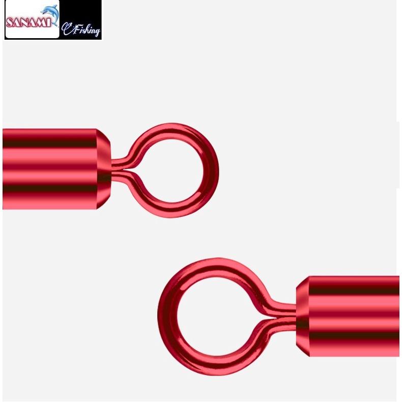 Khóa Link Hình Số 8 Vỉ 15 Chiếc Ma ní Buộc Trục Câu Đài Câu Đơn Chống Xoắn Cao Cấp PK-2 - Sanami Fshing