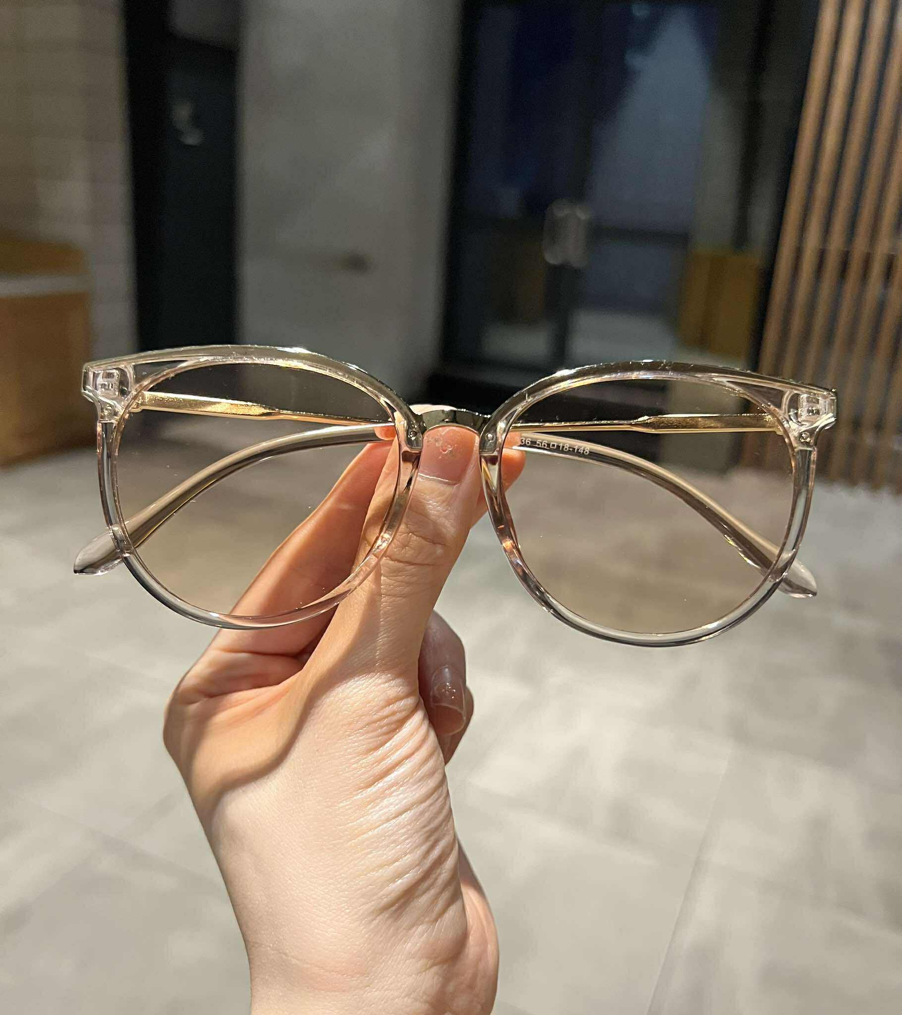 Kính mát nữ dáng Mắt mèo thời trang trẻ trung + Tặng phụ kiện kèm theo