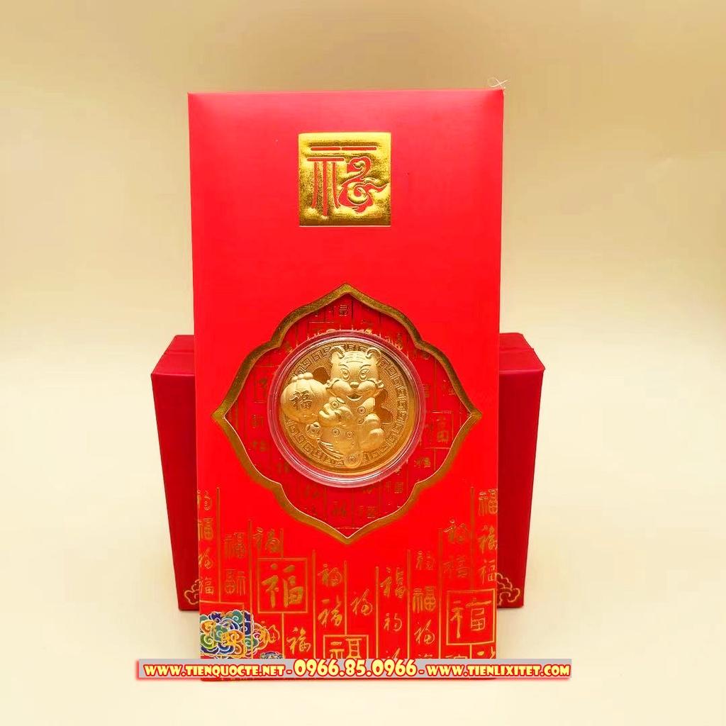 Combo 60 bao lì xì 2022 hình con hổ Nhâm dần làm lì xì tết 2022