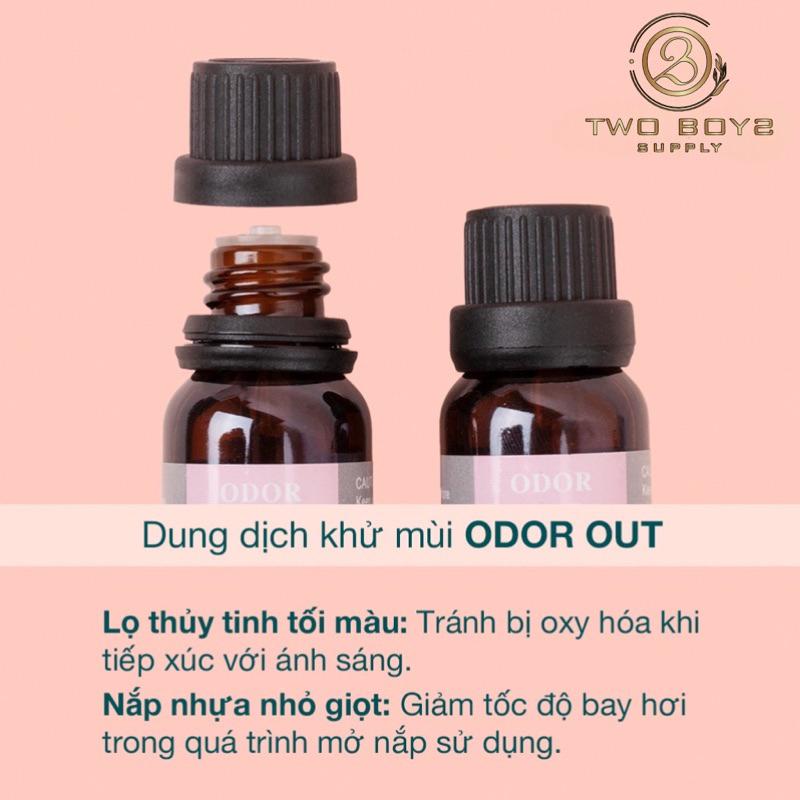 Chai khử mùi lưu huỳnh Odor Out  - Dung dịch khử mùi ngành Nail chuyên dụng