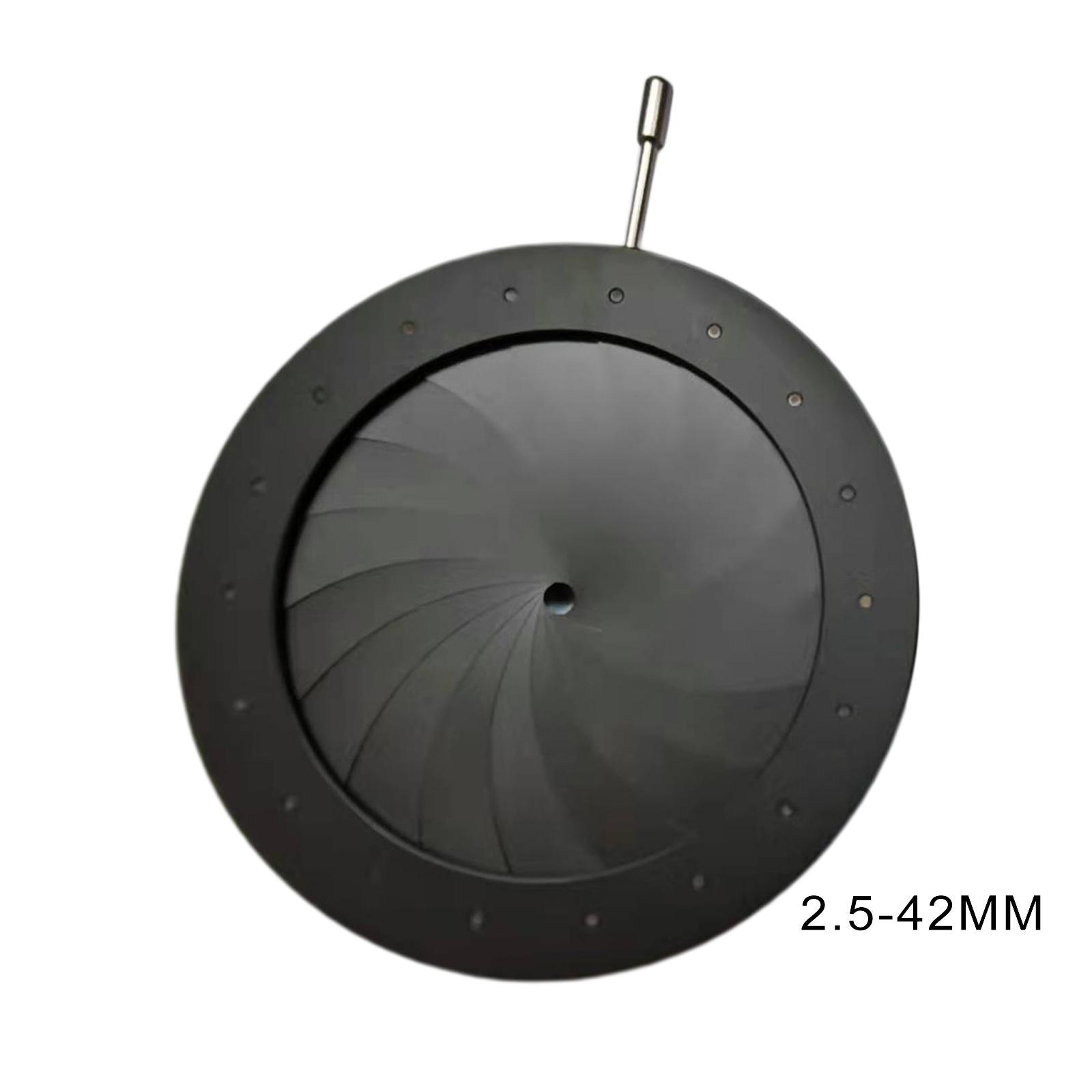 Variable Iris Manual  Camera  Optical Diaphragm 2.5-42mm