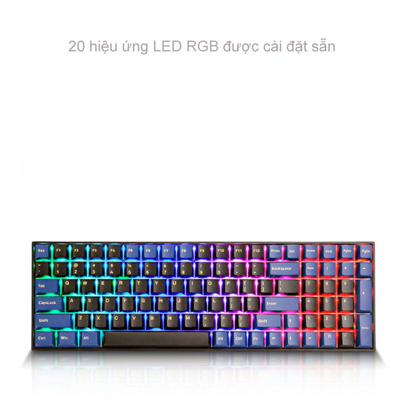 Bàn phím cơ không dây Dual Mode Newmen GM1000(Phiên bản Tiên Hạc-Trăng &amp; Mây đặc sắc),Hotswap,Keycap PBT double-shot,LED RGB, đa chế độ kết nối (Bluetooth 5.0/Wired/2.4G)-Hàng chính hãng, bảo hành 24 tháng