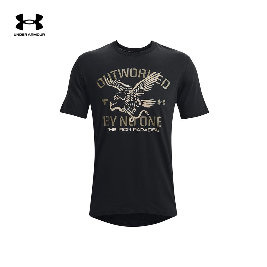 Áo thun tay ngắn thể thao nam Under Armour Project Rock Outworked - 1370490-001