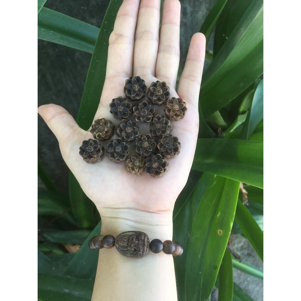 Charm sen mix vòng - trầm hương sánh chìm