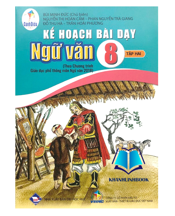 Sách - Combo Kế hoạch bài dạy Ngữ Văn 8 - tập 1 + 2