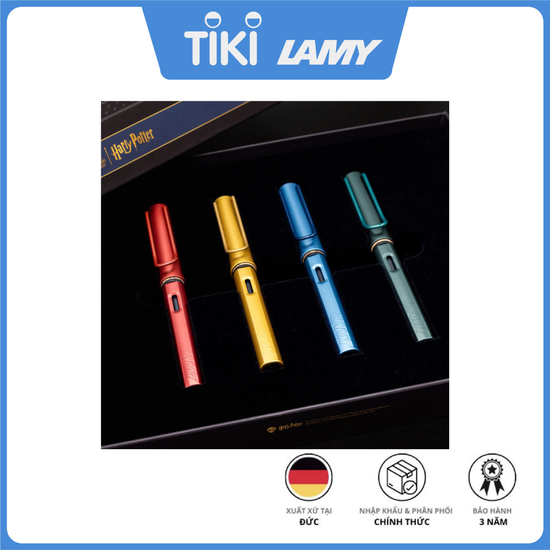 Set quà tặng bốn bút máy cao cấp Lamy AL-star ngòi F - phiên bản đặc biệt Harry Potter