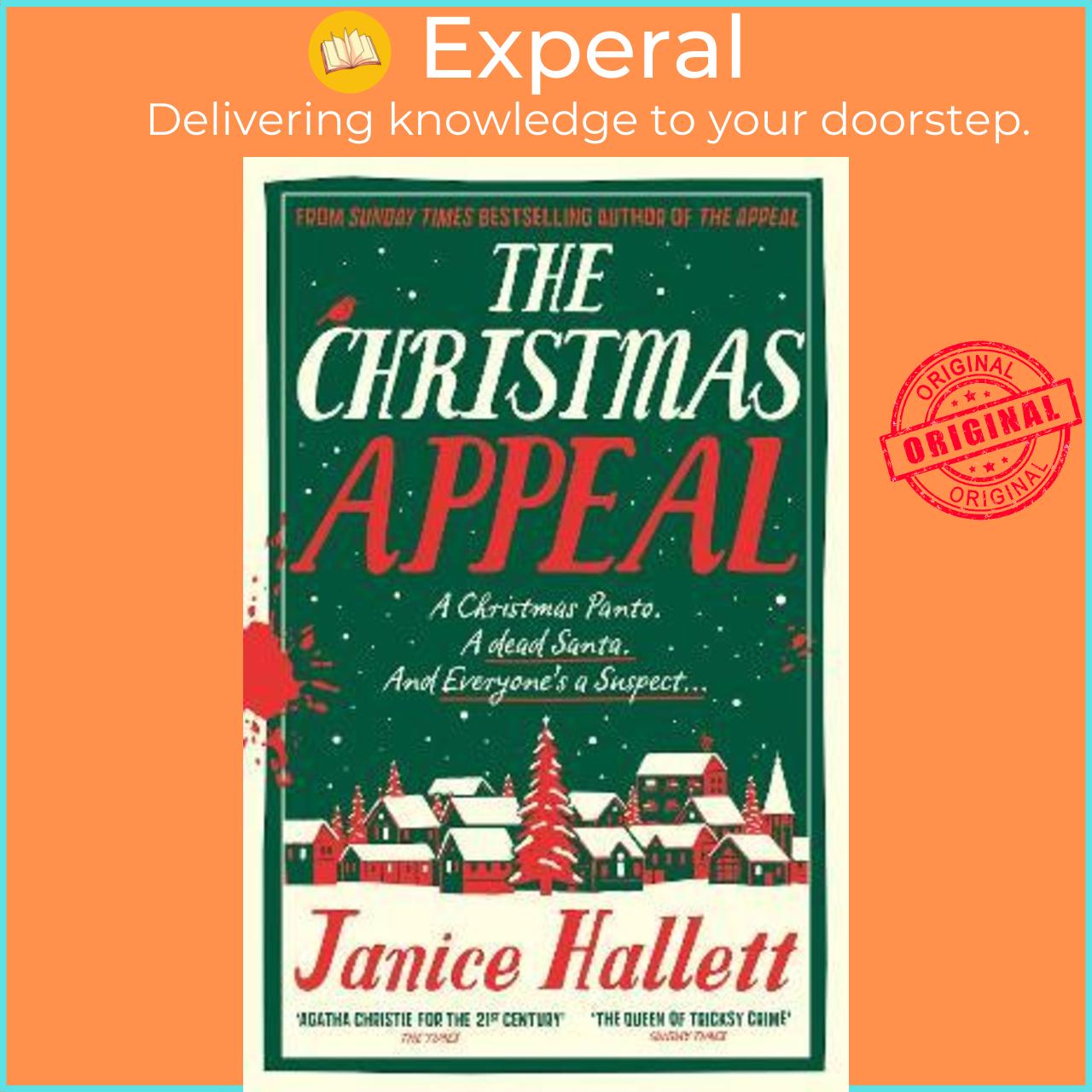 Sách - The Christmas Appeal : a fantastic festive murder mystery from the best by Janice Hallett (UK edition, hardcover)
