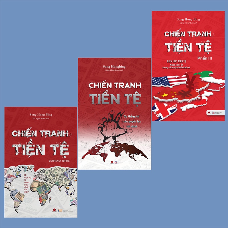 Chiến Tranh Tiền Tệ (Bộ 5 Cuốn) Tác giả : Song Hong Bing Tặng Sổ Tay Nhatphambook