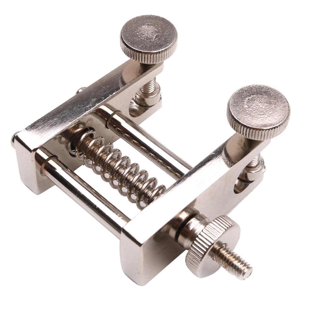 Sunnimix Bền Viền Hợp Kim Nứt Kẹp Bạc Cho Viola Vĩ Cầm Sửa Chữa Công Cụ Bảo Trì