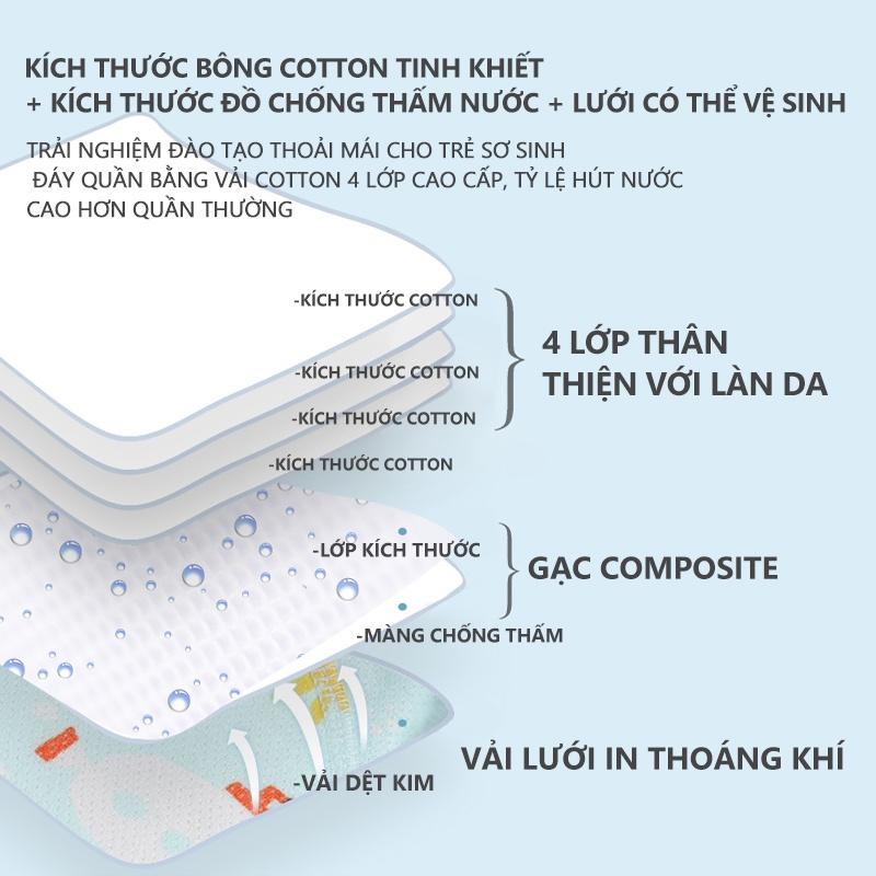 [Einmilk.ân ninh] Quần tả vải tập đi của Einmilk đến từ Singapore chất liệu cotton dành cho trẻ  sản phẩm tốt TPD