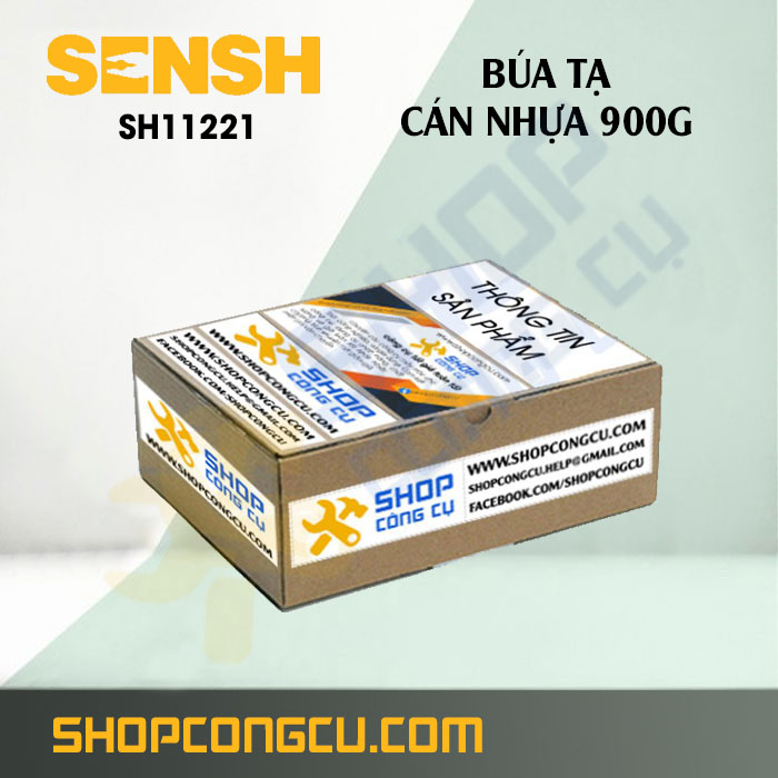 Búa tạ cán nhựa 900g Sensh SH11221