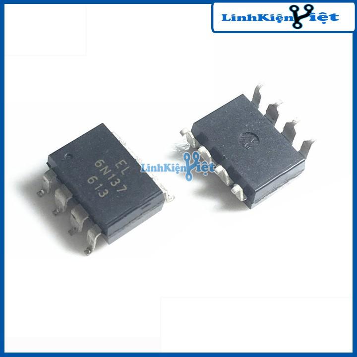 Sản Phẩm 6N137 Dip8 High Speed Optocoupler 10Mbd