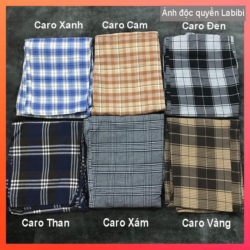 Quần Kẻ Caro To - Quần Caro Ống Rộng