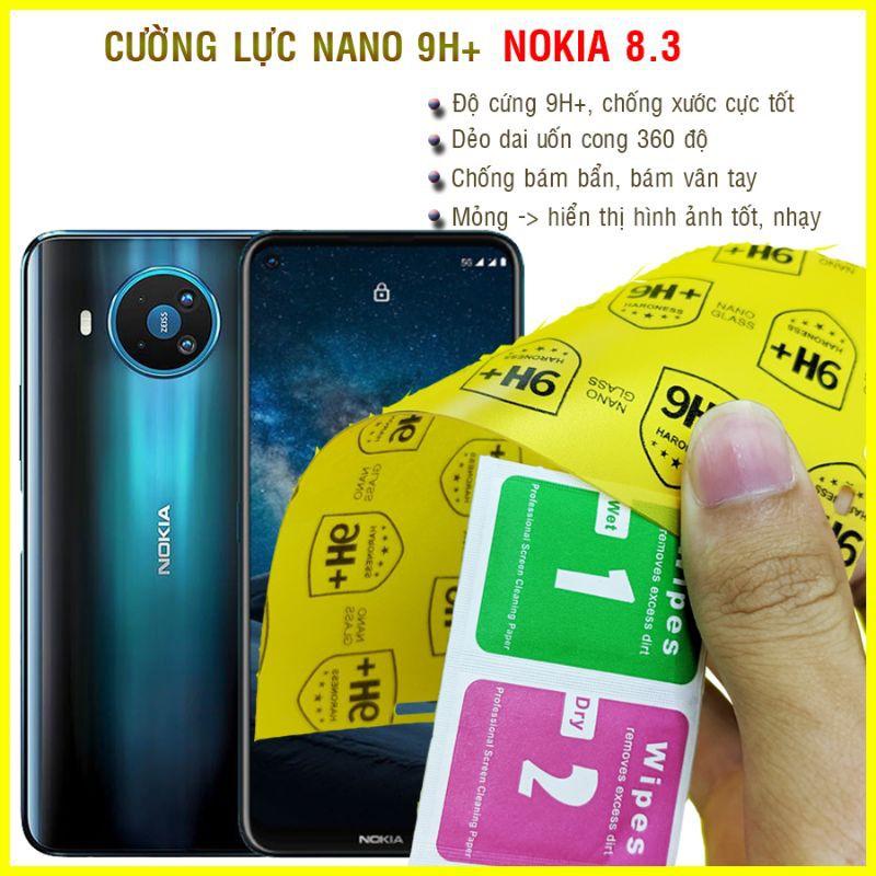 Dán cường lực dẻo nano dành cho  Nokia 8.3