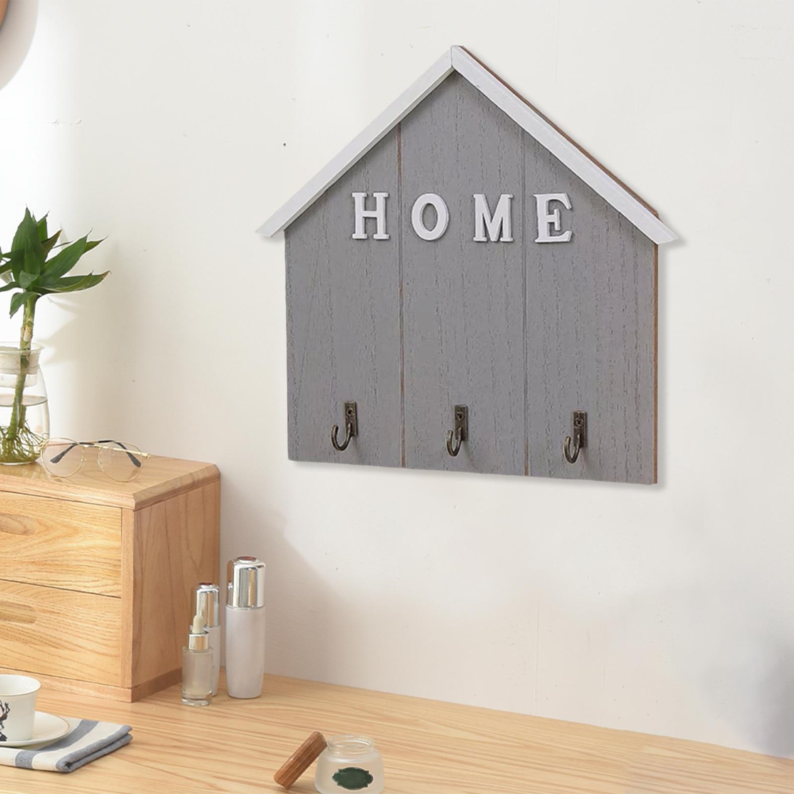 Nordic Wall Hook Key Holder Storage Hanger Wall Hanging Decor for Hat Towel