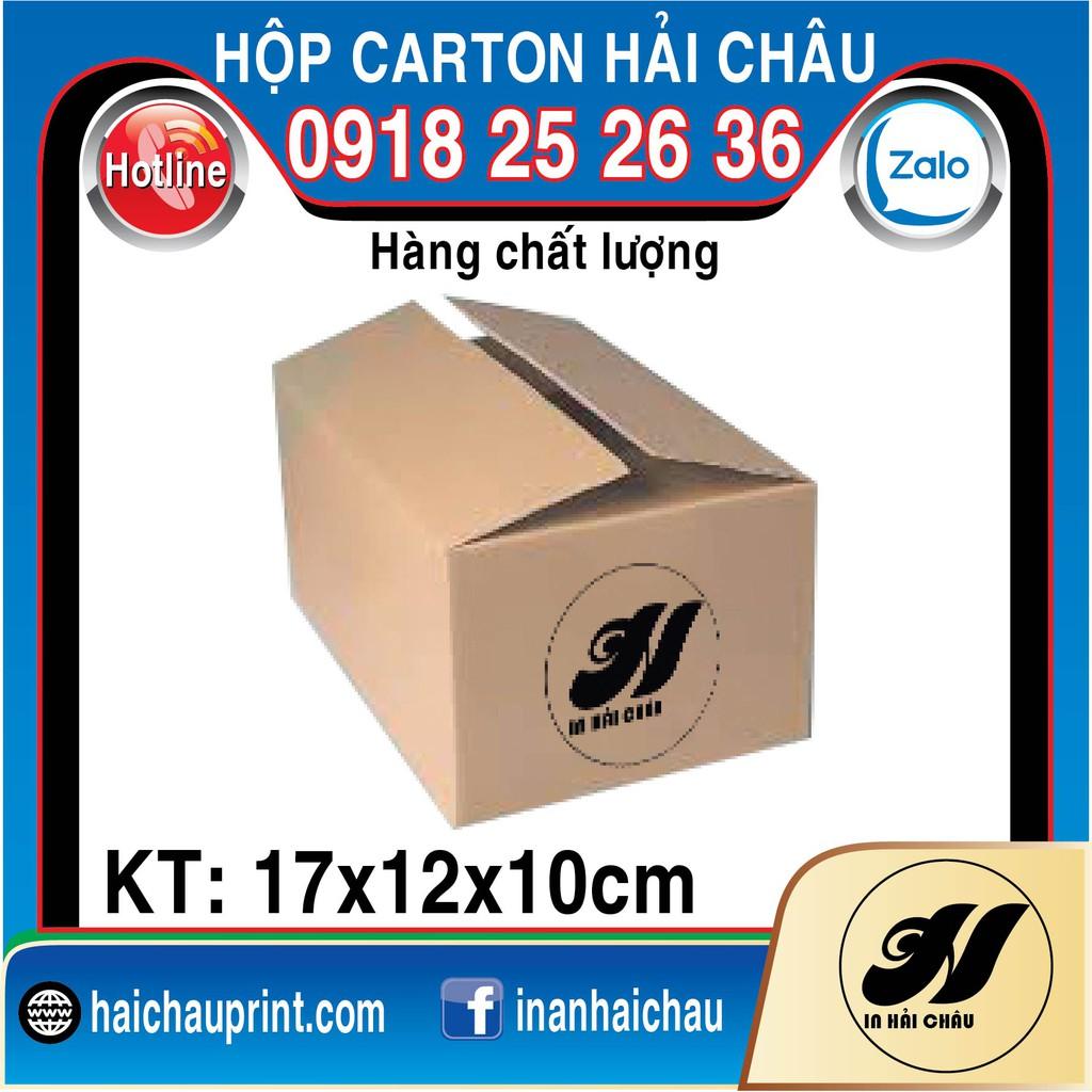 20 Hộp Carton, KT: 17x12x10cm, Hộp carton, Thùng carton, Hộp đóng hàng, Thùng đóng hàng, Hộp carton 3 lớp...