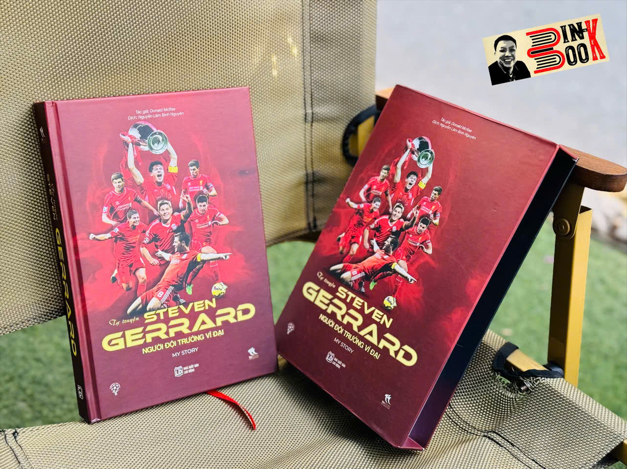 (Bìa cứng có hộp giới hạn 300 cuốn) TỰ TRUYỆN STEVEN GERRARD – Người Đội Trưởng Vĩ Đại – Donald McRae – Nguyễn Lâm Bình Nguyên dịch – THBooks – NXB Lao động