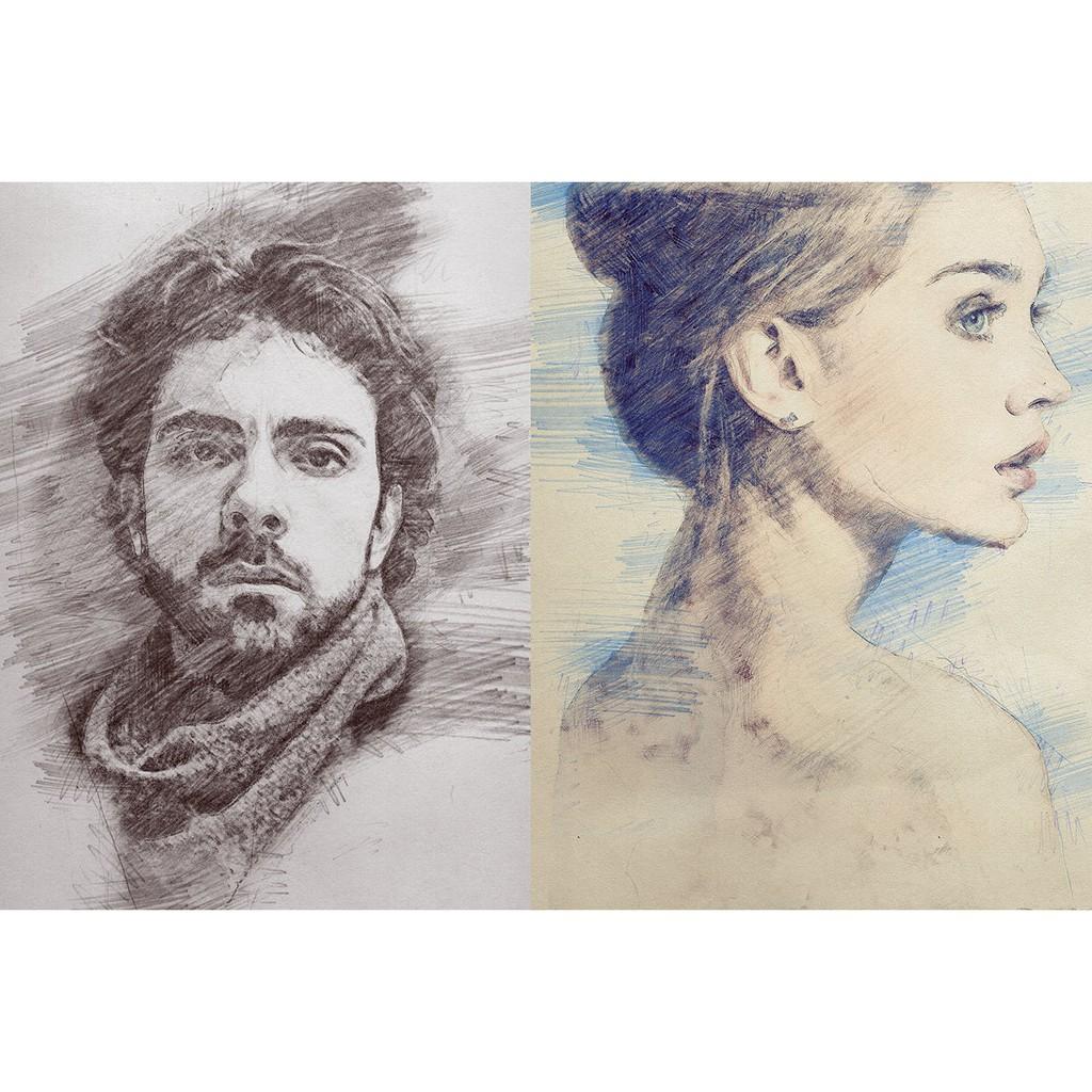 Vỡ vẽ khổ giấy A5 bìa (Xanh lá / Hồng) - 21x14.8x2cm - ESPP