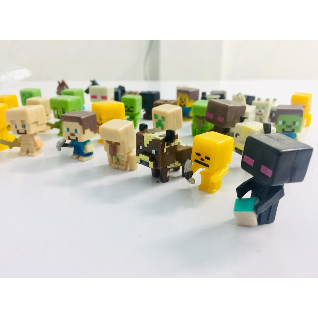 Combo 36 nhân vật mini figure minecraft 1